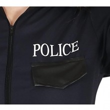 Costume da Poliziotto carnevale Vestito polizia ragazze teen 14-16 anni Guirca