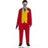 Guirca Costume da Joker abito rosso carnevale 14-16 anni vestito co...