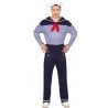 Guirca Costume da Marinaio Uomo Vestito Carnevale Vestito Marina tr...