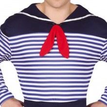 Costume da Marinaio Uomo Vestito Carnevale Vestito Marina travestimento M/L