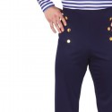 Costume da Marinaio Uomo Vestito Carnevale Vestito Marina travestimento M/L