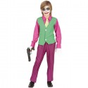 Costume da Joker vestito abito carnevale Halloween 14-16 anni cosplay ragazzi