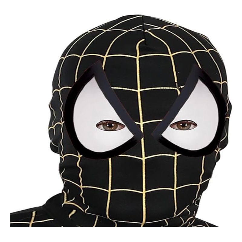 Rubie's Costume Carnevale da Spiderman nero Vestito Uomo ragno adul...