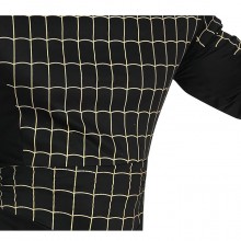 Costume Carnevale da Spiderman nero Vestito Uomo ragno adulti TG M/L