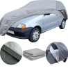 Telo copri auto copriauto felpato impermeabile con zip per fiat 600...