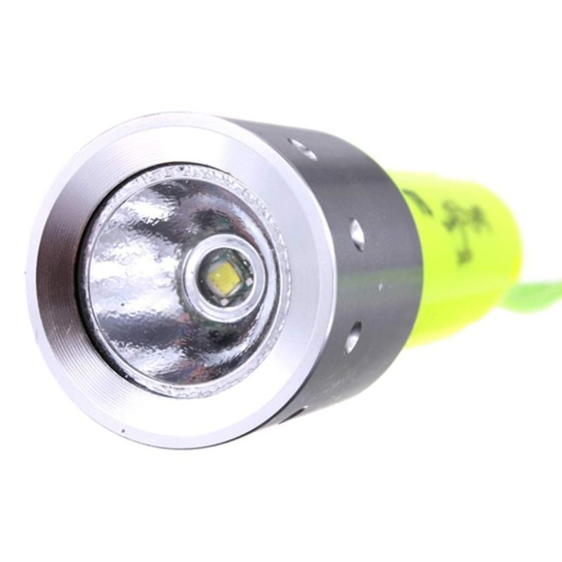 Torcia Led Subacquea 100 metri Luce immersione diving sub snorkeling 1600 Lumen