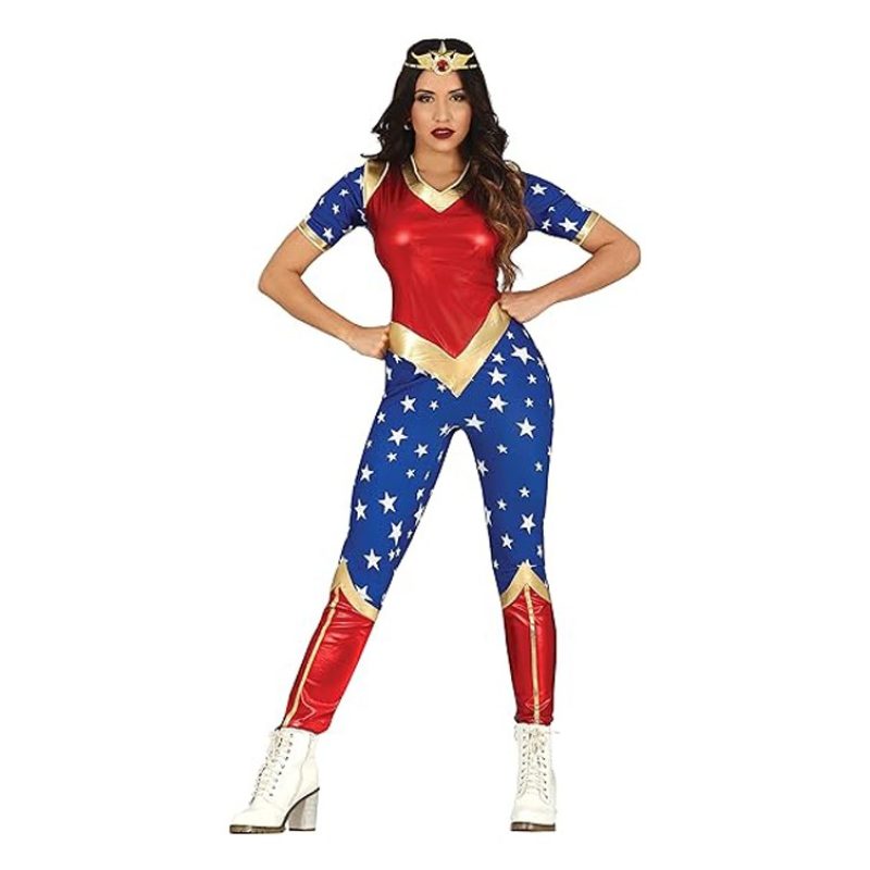 Guirca Costume Wonder Woman cosplay carnevale vestito ragazza 14-16...