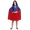 Guirca Costume da Super Girl eroina carnevale vestito per ragazza 1...