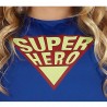 Guirca Costume da Super Girl eroina carnevale vestito per ragazza 1...
