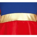 Costume da Super Girl eroina carnevale vestito per ragazza 14-16 anni cosplay