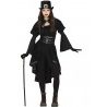 Guirca Costume Carnevale Da ragazza Gotica Gothic Vestito Halloween...