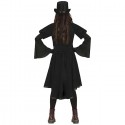 Costume Carnevale Da ragazza Gotica Gothic Vestito Halloween Travestimento 14-16