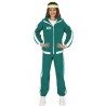 Guirca Costume di carnevale Squid Game giocatore Halloween per raga...