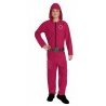 Guirca Costume di carnevale Squid Game guardia Halloween per ragazz...