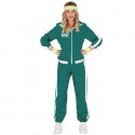 Fiestas Guirca Costume Verde Squid Game Giocatore Carnevale Halloween donna