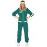 Guirca Fiestas Guirca Costume Verde Squid Game Giocatore Carnevale ...
