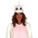 Costume da unicorno rosa per donna adulta Kigurumi Guirca tg 42-44  tuta intera