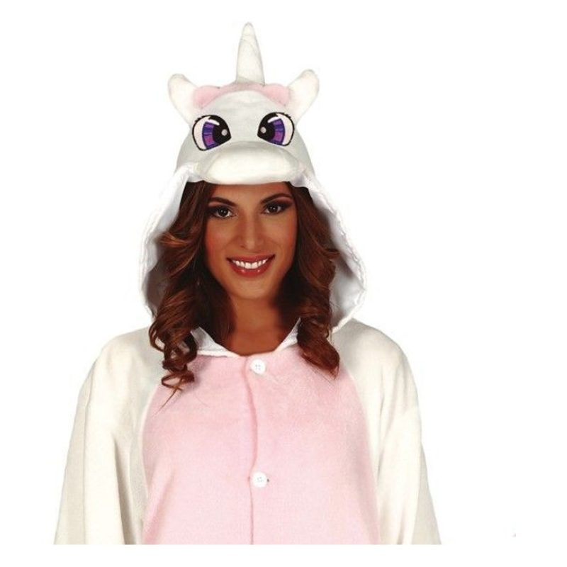 Guirca Costume da unicorno rosa per donna adulta Kigurumi Guirca tg...