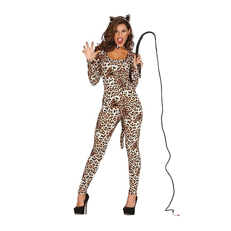 Costume di carnevale halloween donna Leopardo sexy Guirca travestimento