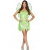 Guirca Carnevale Halloween vestito Trilly Tinker Bell Peter Pan Don...