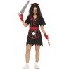 Guirca Costume infermiera zombie carnevale halloween abito vestito ...