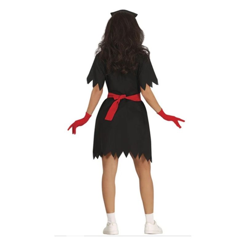 Guirca Costume infermiera zombie carnevale halloween abito vestito ...