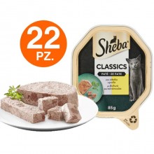 Sheba Sheba Classics Paté Vitello e Pollo Cibo Umido per Gatti for ...