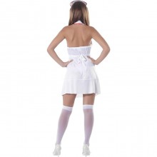 Costume infermiera sexy Carnevale Halloween abito vestito per adulti Donna tg M