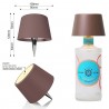 MU Lampada led con tappo per bottiglie di vino ricaricabile USB tou...