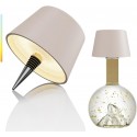 Lampada led con tappo per bottiglie di vino ricaricabile USB touch 3 luminosità