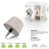 MU Lampada led con tappo per bottiglie di vino ricaricabile USB tou...