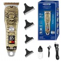 Taglia capelli professionale regola barba rasoio oro elettrico retro display