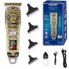 HOOMEI Taglia capelli professionale regola barba rasoio oro elettri...