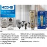 HOOMEI Taglia capelli professionale regola barba rasoio oro elettri...