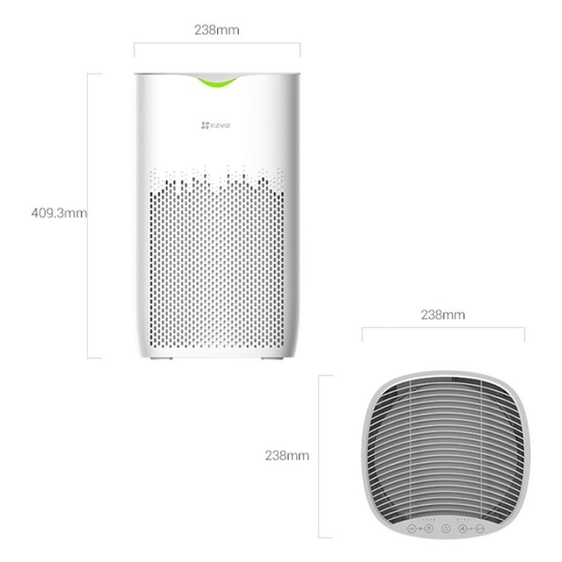 EZVIZ EZVIZ Purificatore d'Aria con Tecnologia UV-C che Uccide Batt...