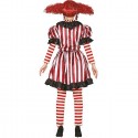 Costume da pagliaccio assassino clown killer donna carnevale Halloween Horror