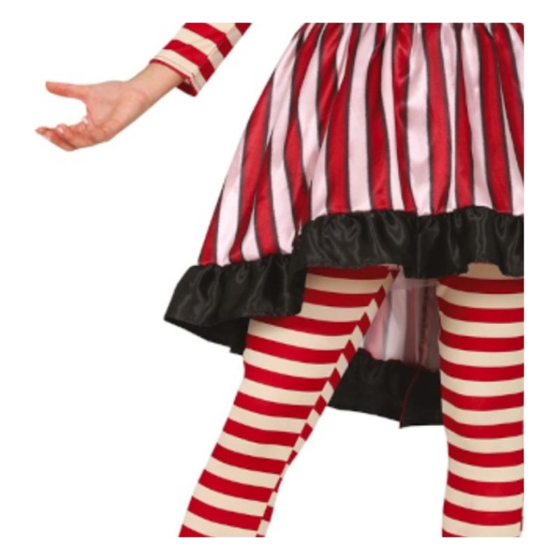 Guirca Costume da pagliaccio assassino clown killer donna carnevale...