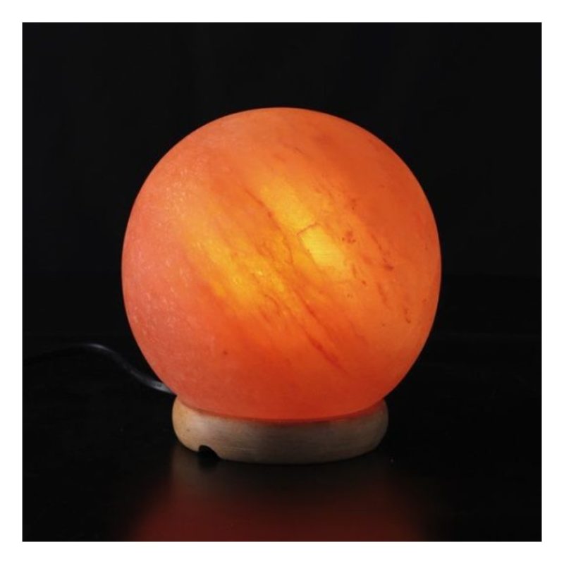 AD Trend Lampada di sale rosa dell'Himalaya 3.25 Kg con base in leg...