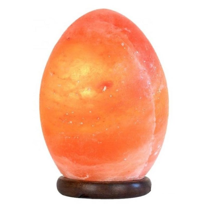 AD Trend Lampada di sale rosa dell'Himalaya 3.2 Kg con base in legn...