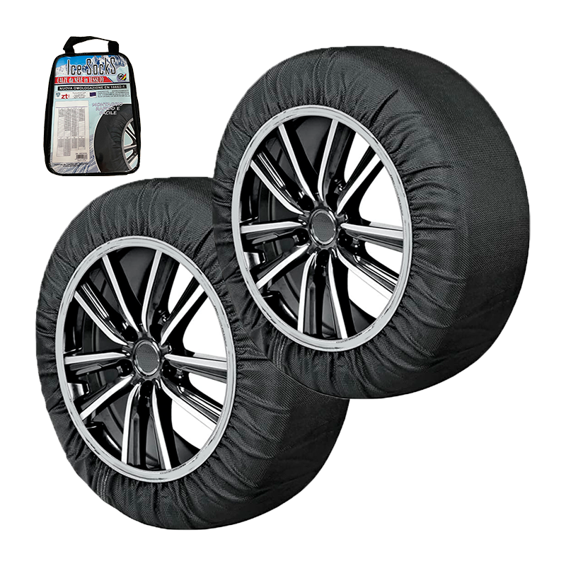 Calze da Neve, Taglia S, Omologate Italia EN 16662-1 Montaggio rapido,Taglia S