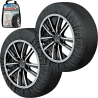 Tidierre srl Calze da Neve, Taglia S, Omologate Italia EN 16662-1 M...