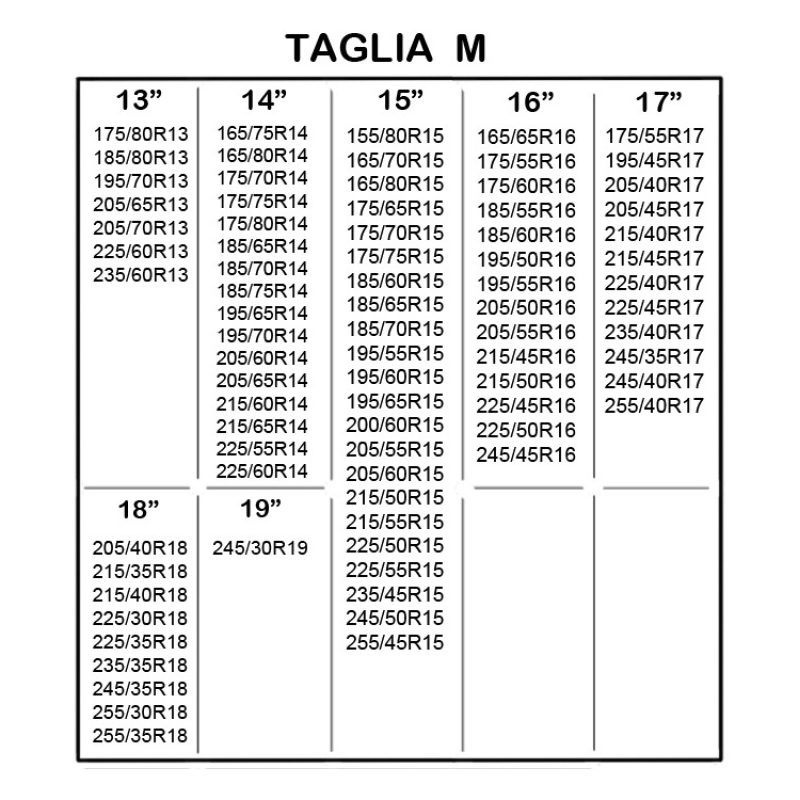 Tidierre srl Calze da Neve, Taglia M, Omologate Italia EN 16662-1 M...