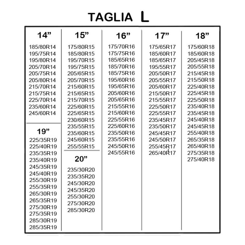 Tidierre srl Calze da Neve, Taglia L, Omologate Italia EN 16662-1 M...