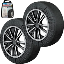 Calze da Neve, Taglia XL, Omologate Italia EN 16662-1 Montaggio rapido,Taglia XL