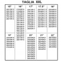 Calze da Neve, Tg XXL, Omologate Italia EN 16662-1 Montaggio rapido,Taglia XXL