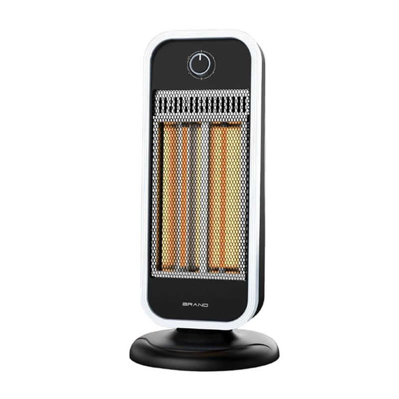 Stufa Elettrica al carbonio Oscillante 500/1000W basso consumo 2 regolazioni