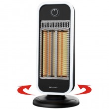 Stufa Elettrica al carbonio Oscillante 500/1000W basso consumo 2 regolazioni