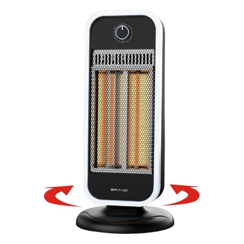 HOOMEI Stufa Elettrica al carbonio Oscillante 500/1000W basso consu...