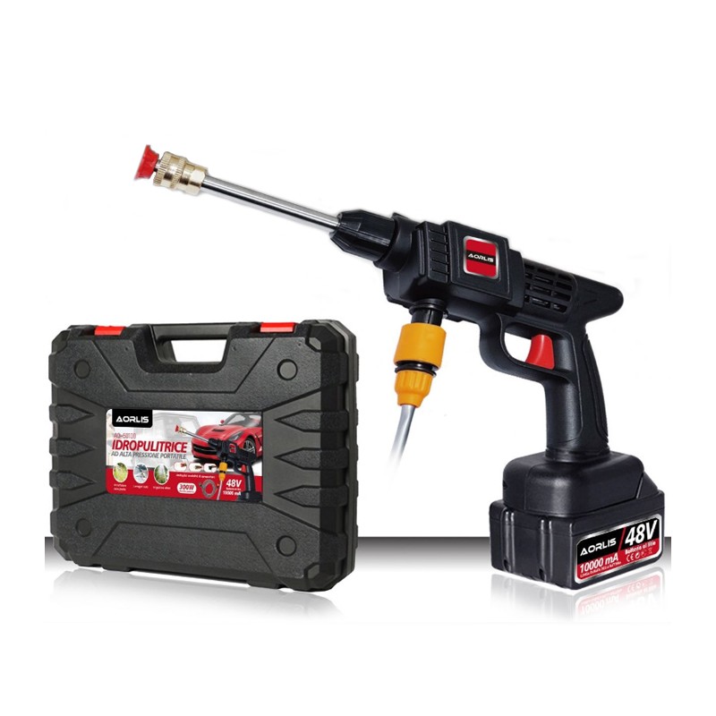 Lancia idropulitrice lavaggio a pressione senza fili 48V a batteria AO50100