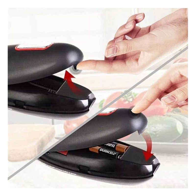 HOOMEI Apriscatole Elettrico Apri Barattolo da Cucina Automatico Ap...